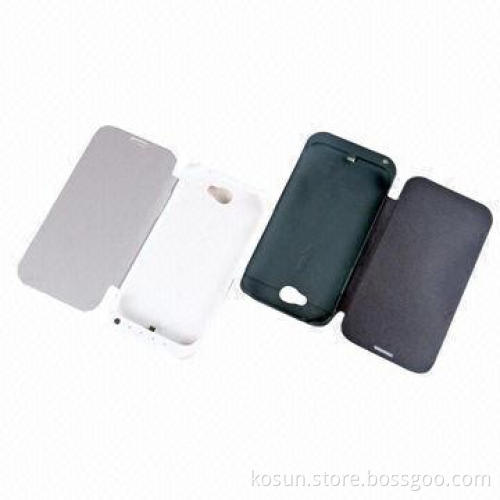 External Battery Cases, Made of PU Leather Material